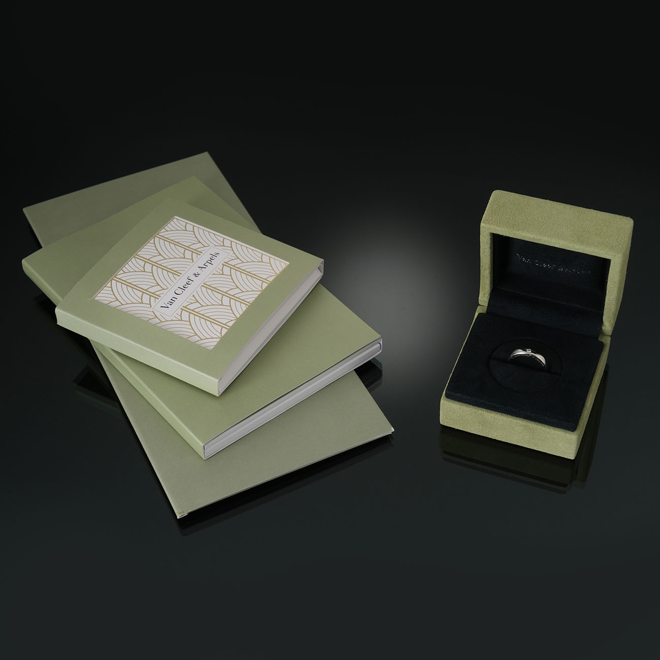 Van Cleef & Arpels(USED)반클리프앤아펠 뉴욕 웨딩밴드 #48
